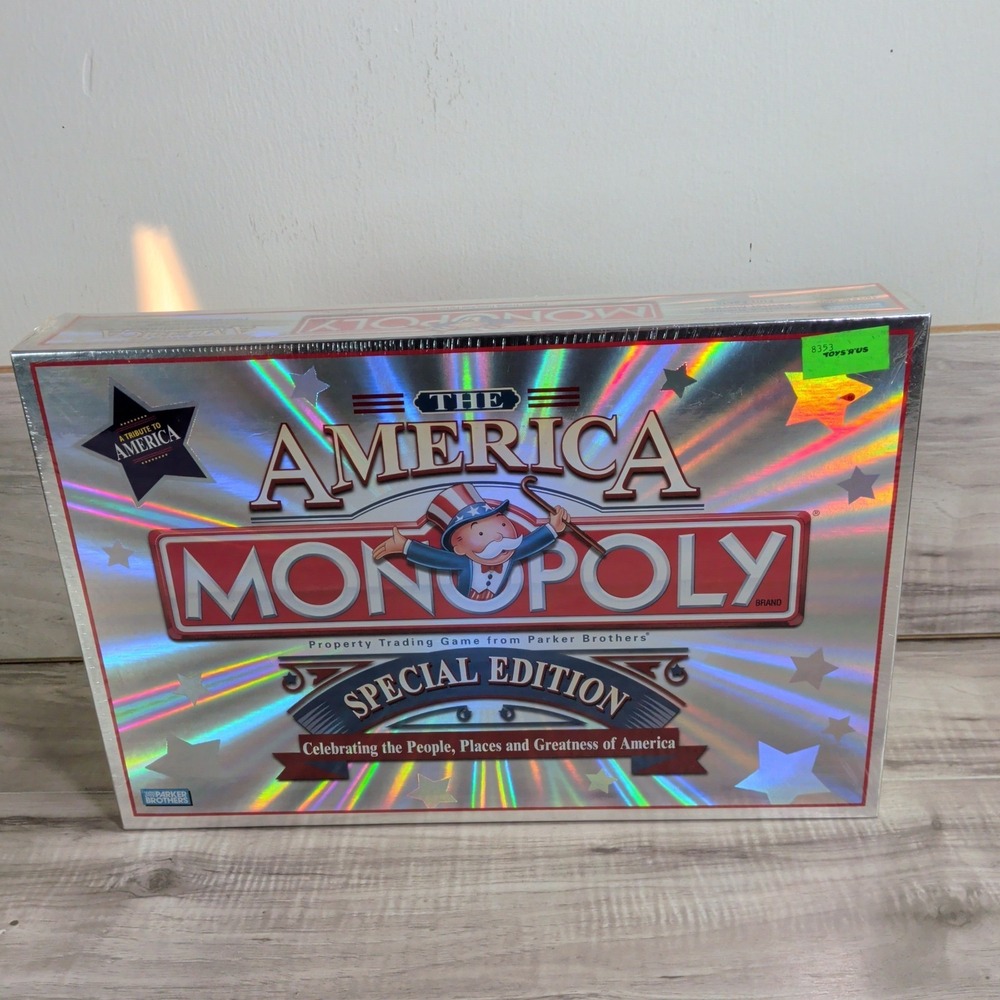 The America Monopoly Special Edition - Sealed Box By Parker Brothers & Hasbro